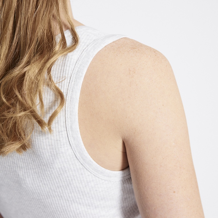 Ribbestrikket singlet "Ilse"